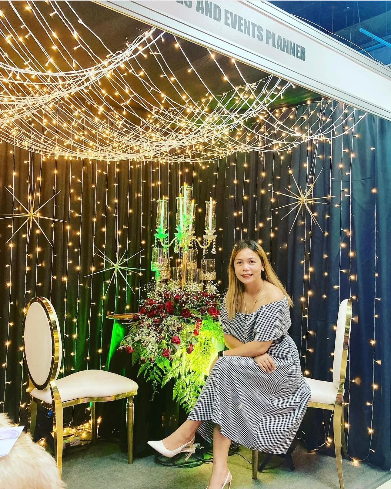 Portrait of Jacky Acebes, wedding and event planner in Cebu