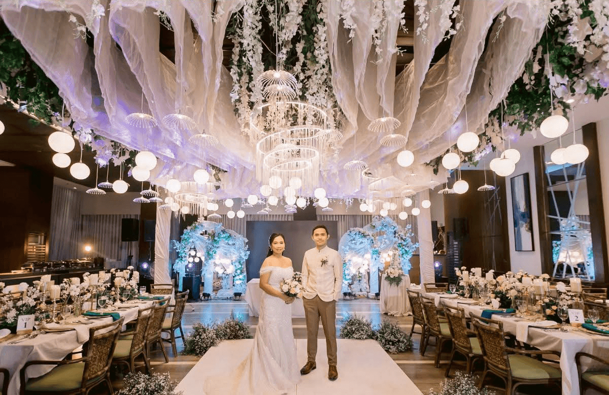 A Lantern-Lit Seaside Ballroom